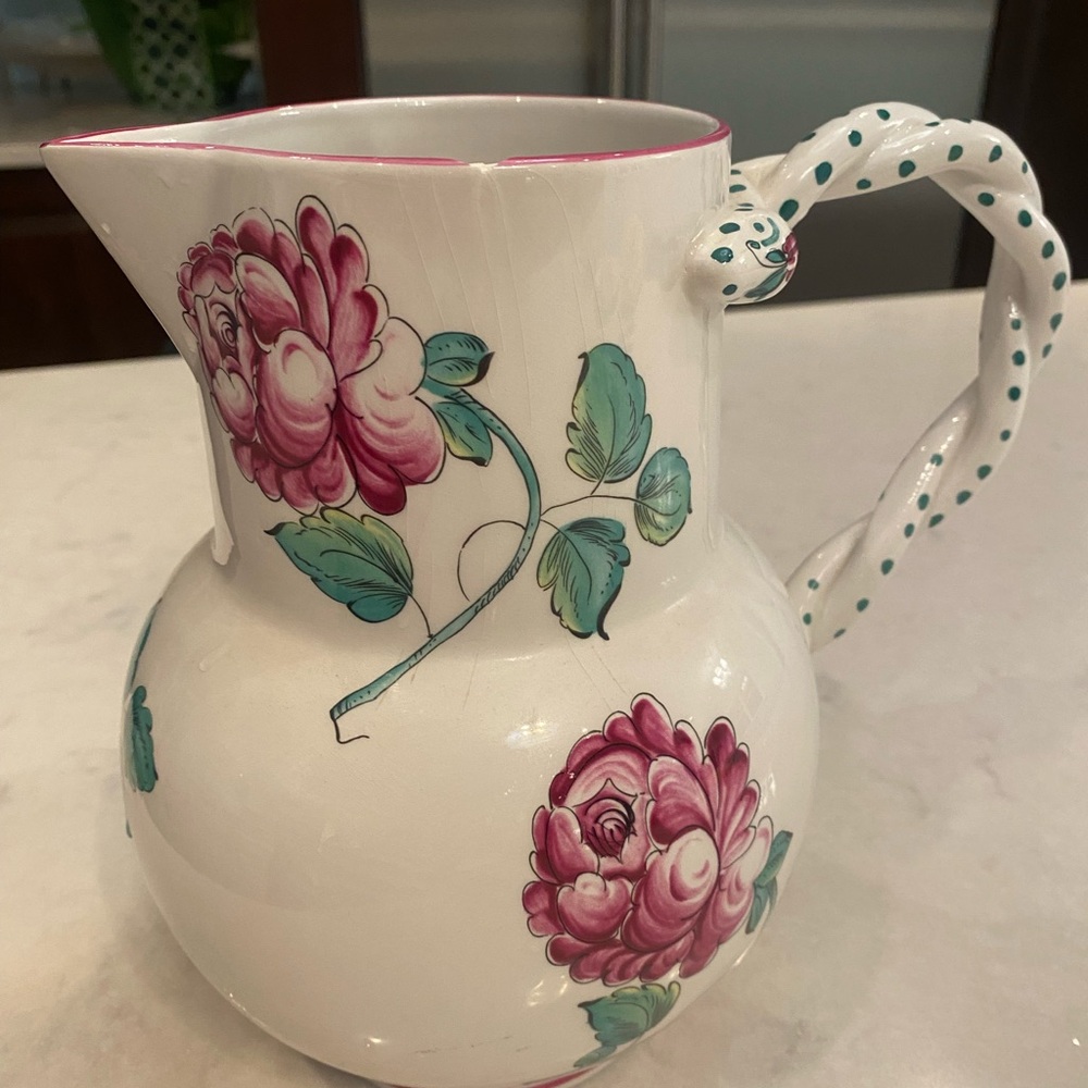 Strasbourg Flowers Pitcher 
by TIFFANY